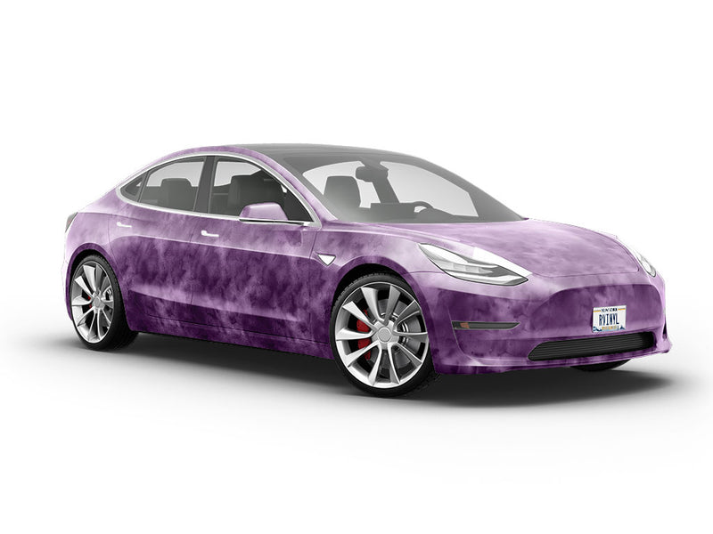 Glam Rock Watercolor Vehicle Vinyl Wrap