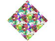 Glass Agglomeration Mosaic Vinyl Wrap Pattern