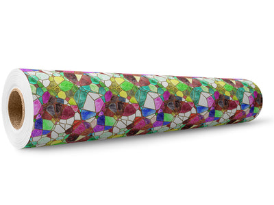Glass Agglomeration Mosaic Wrap Film Wholesale Roll~Rwraps Series 914 Digitally Printed Vinyl Roll~5