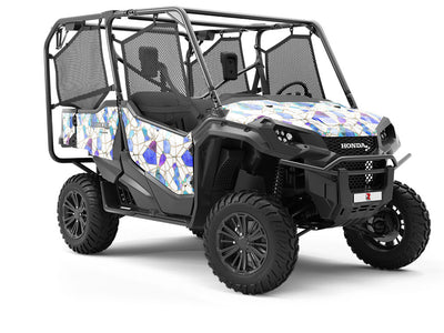 Glass Refractions Mosaic Utility Vehicle Vinyl Wrap