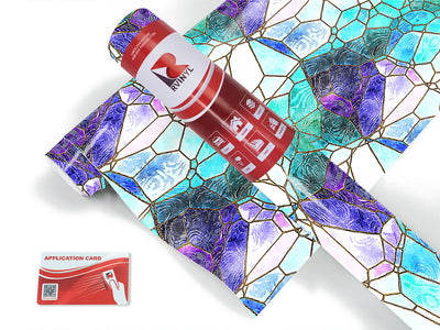glass river mosaic Craft Vinyl Roll