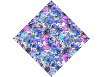 Glass Riverbed Mosaic Vinyl Wrap Pattern