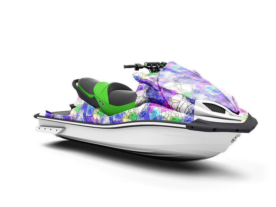 Glass Shoreline Mosaic Jet Ski Vinyl Customized Wrap