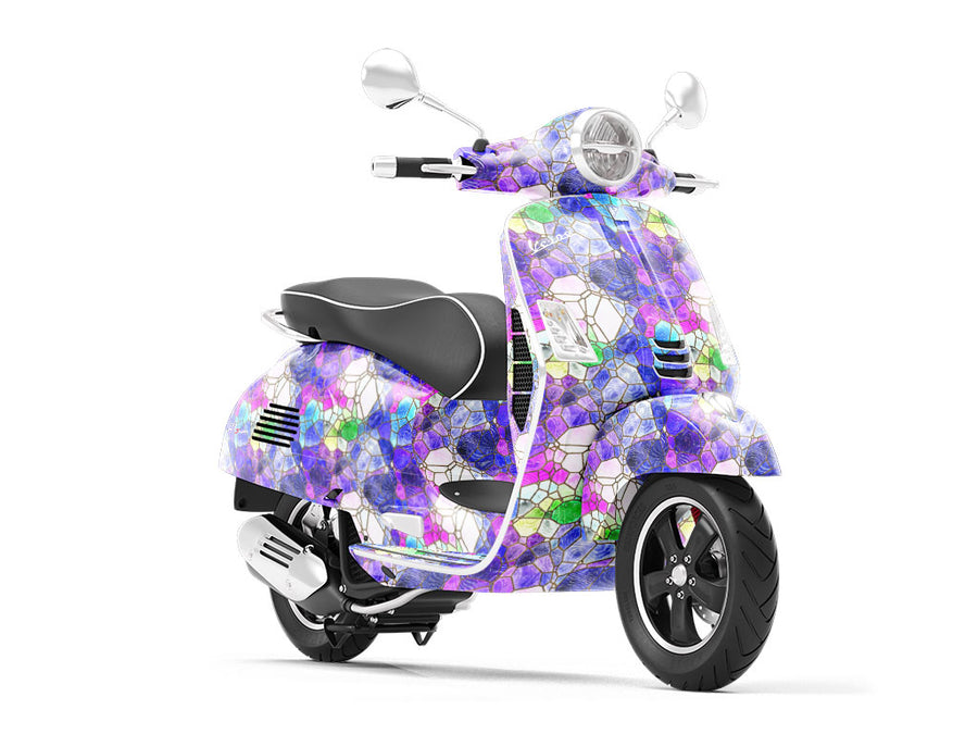 Glass Shoreline Mosaic Vespa Scooter Wrap Film
