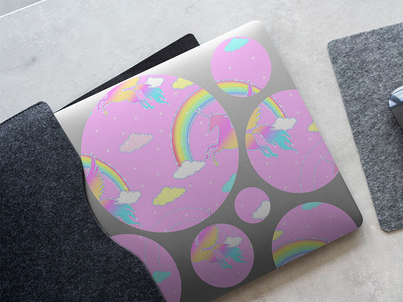 glittery freedom fantasy DIY Laptop Stickers