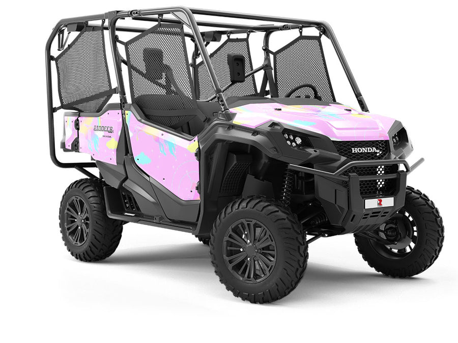 Glittery Freedom Fantasy Utility Vehicle Vinyl Wrap