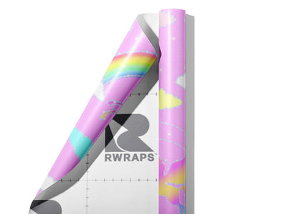Glittery Freedom Fantasy Wrap Film Sheets~Rwraps Series 914 Glittery Freedom Fantasy Scrolled Sheet~3