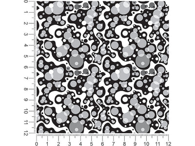 globular puddles abstract geometric 1ft x 1ft Craft Sheets