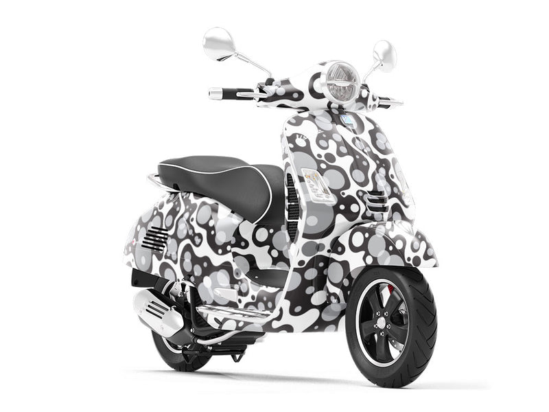 Globular Puddles Abstract Vespa Scooter Wrap Film