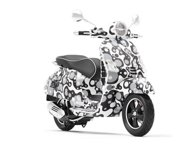 Globular Puddles Abstract Vespa Scooter Wrap Film