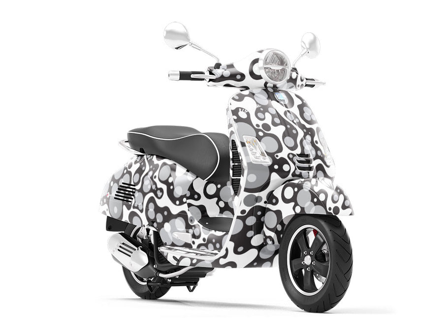 Globular Puddles Abstract Vespa Scooter Wrap Film