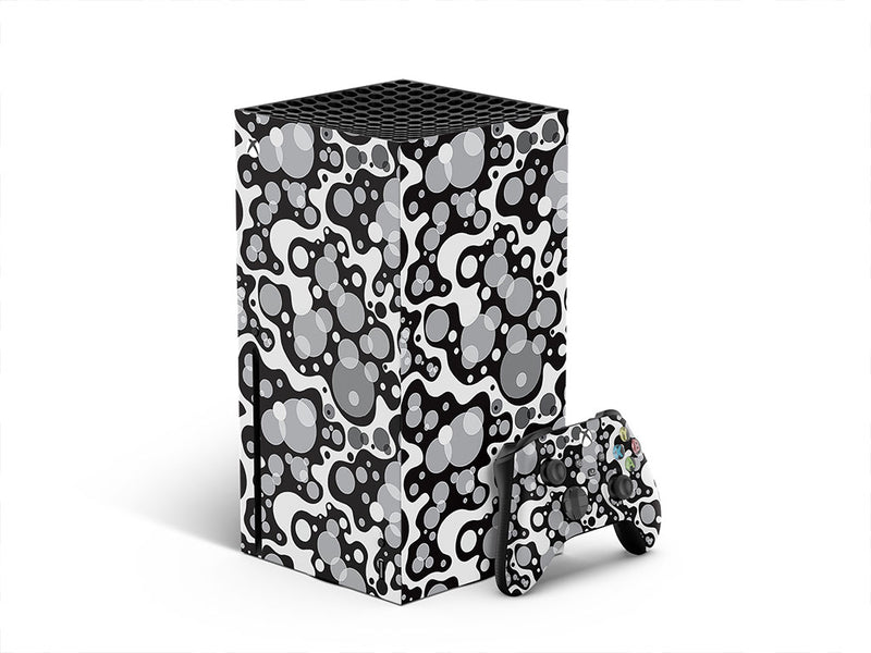 globular puddles abstract geometric XBOX DIY Decal