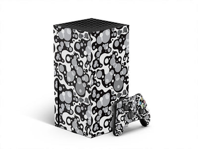 globular puddles abstract geometric XBOX DIY Decal