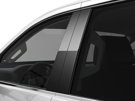 hyundai santa fe 2001-2006 Gloss Black Pillar Cover Diagram