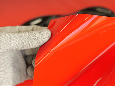 Gloss Carmine Red Vinyl Sheet