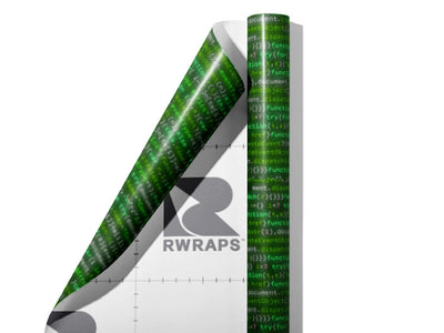 Glowing Configurations Technology Wrap Film Sheets~Rwraps Series 914 Glowing Configurations Technology Scrolled Sheet~4