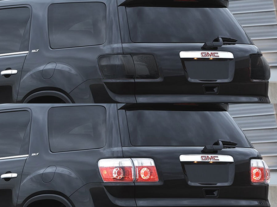 acadia Before and After Smoked Taillights