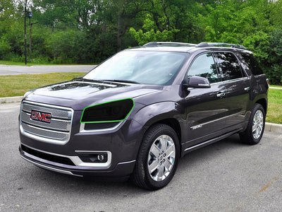 gmc acadia 2013-2016 Headlight Tint Location