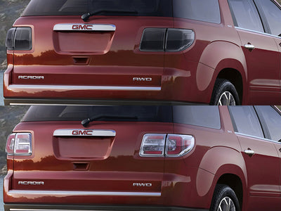 acadia Before and After Smoked Taillights