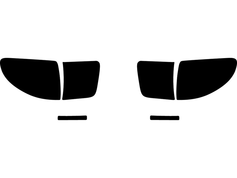 acadia Precut Tail Light Tint Diagram