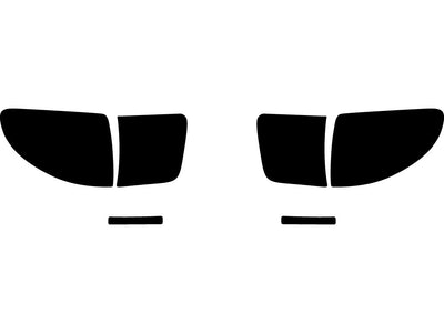 acadia Precut Tail Light Tint Diagram