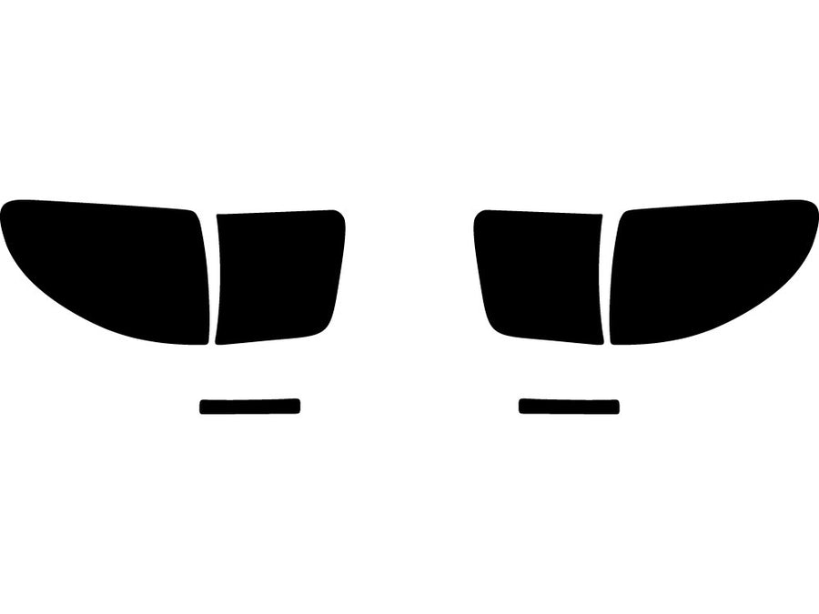 acadia Precut Tail Light Tint Diagram