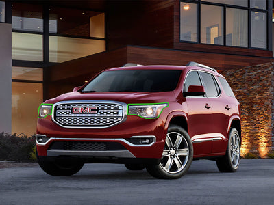 gmc acadia 2017-2019 Headlight Protection Installation Location