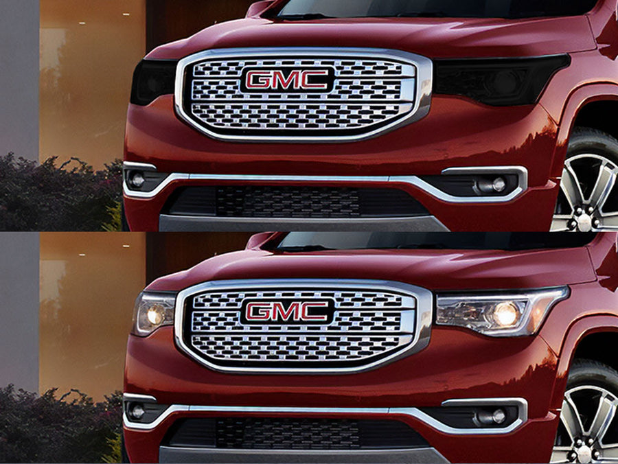 gmc acadia 2017-2019 Headlight Tint Appearance