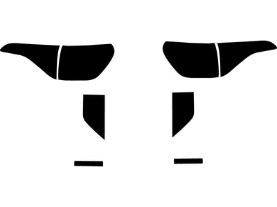 acadia Precut Tail Light Tint Diagram