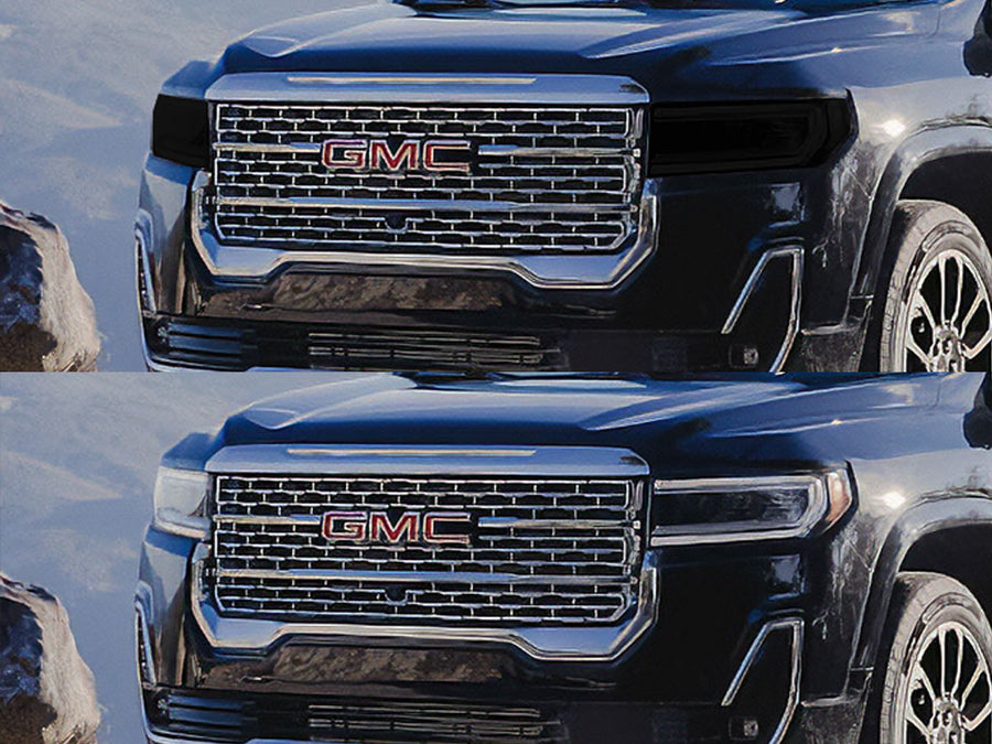 gmc acadia 2020-2023 Headlight Tint Appearance