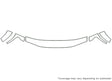 canyon Avery Dennison Clear Bra Hood Precut PPF Diagram