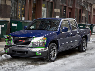 gmc canyon 2004-2012 Headlight Protection Installation Location