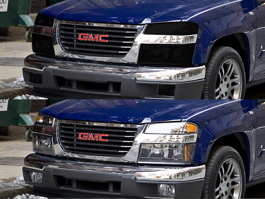 gmc canyon 2004-2012 Headlight Tint Appearance