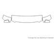 canyon Avery Dennison Clear Bra Hood Precut PPF Diagram