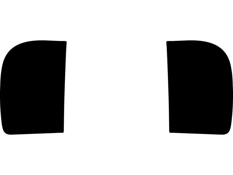 canyon Precut Tail Light Tint Diagram