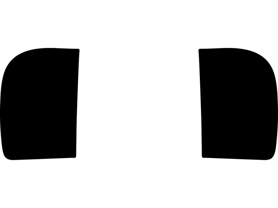 canyon Precut Tail Light Tint Diagram