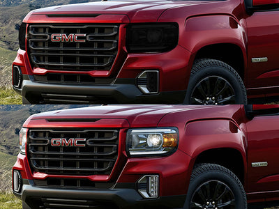 gmc canyon 2021-2022 Headlight Tint Appearance