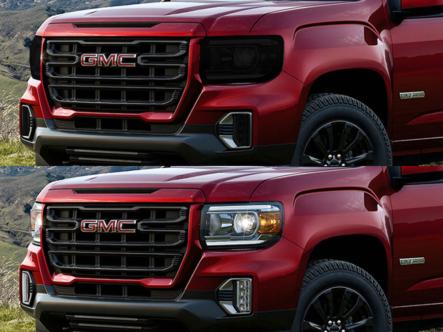 gmc canyon 2021-2022 Headlight Tint Appearance