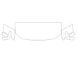 canyon Avery Dennison Clear Bra Hood Precut PPF Diagram
