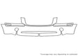 envoy Avery Dennison Clear Bra Bumper Precut PPF Diagram