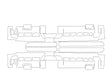 hummer Avery Dennison Clear Bra Door Cup Precut PPF Diagram