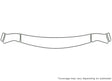 jimmy Avery Dennison Clear Bra Hood Precut PPF Diagram