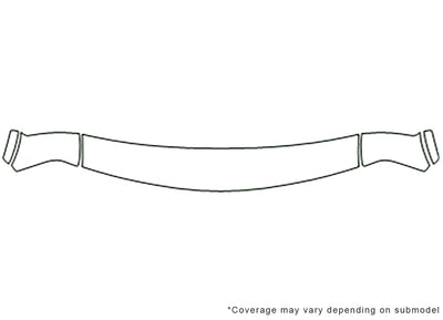 jimmy Avery Dennison Clear Bra Hood Precut PPF Diagram