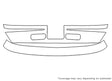 safari 3M Clear Bra Bumper Precut PPF Diagram