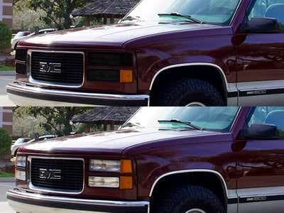 gmc sierra 1992-1998 Headlight Tint Appearance