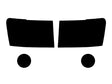 gmc sierra 2007-2013 Headlight Tint