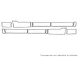 sierra Avery Dennison Clear Bra Door Cup Precut PPF Diagram