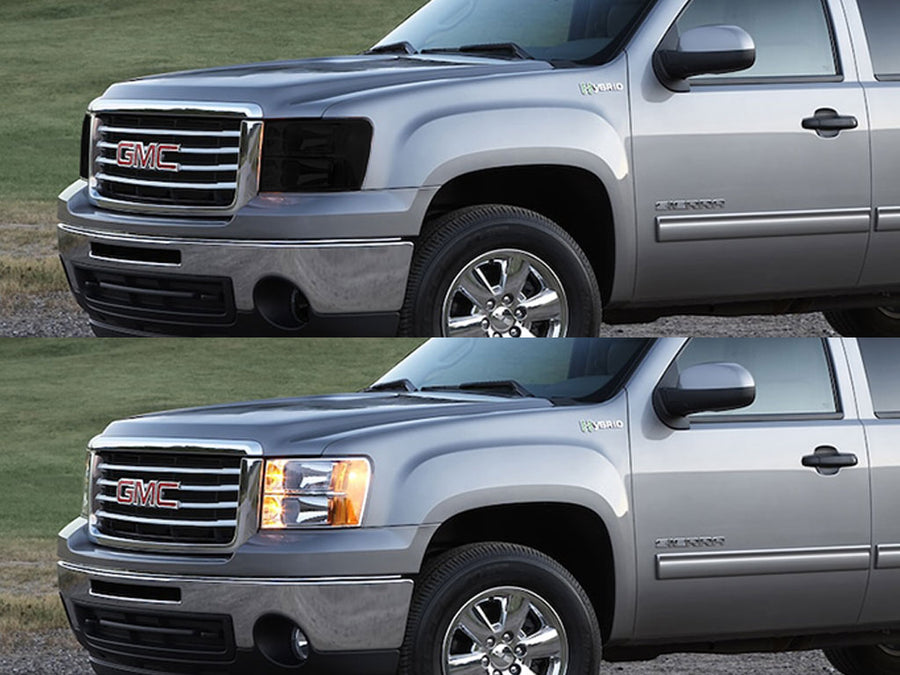 gmc sierra 2007-2013 Headlight Tint Appearance