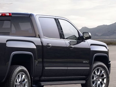 gmc sierra 2014-2018 (1500 crew / extended cab) Camo Pillar Cover Diagram