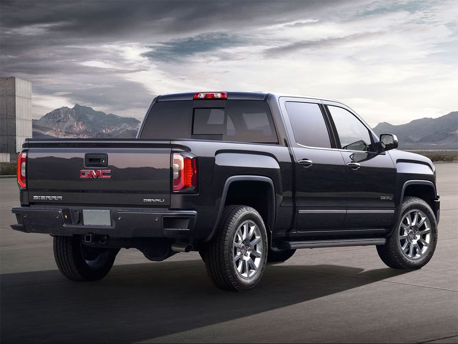 gmc sierra 2014-2018 (1500 crew / extended cab) Carbon Fiber Pillar Trim